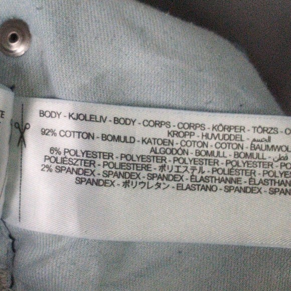 Ariat REAL Denim Jeans Womens 28L Blue Mid Rise Straight Leg Medium Wash Stretch - Picture 8 of 9